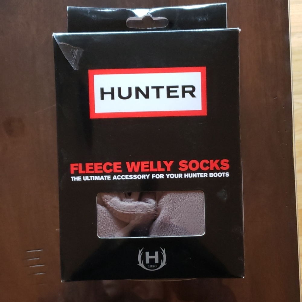 Hunter fleece Welly Socks